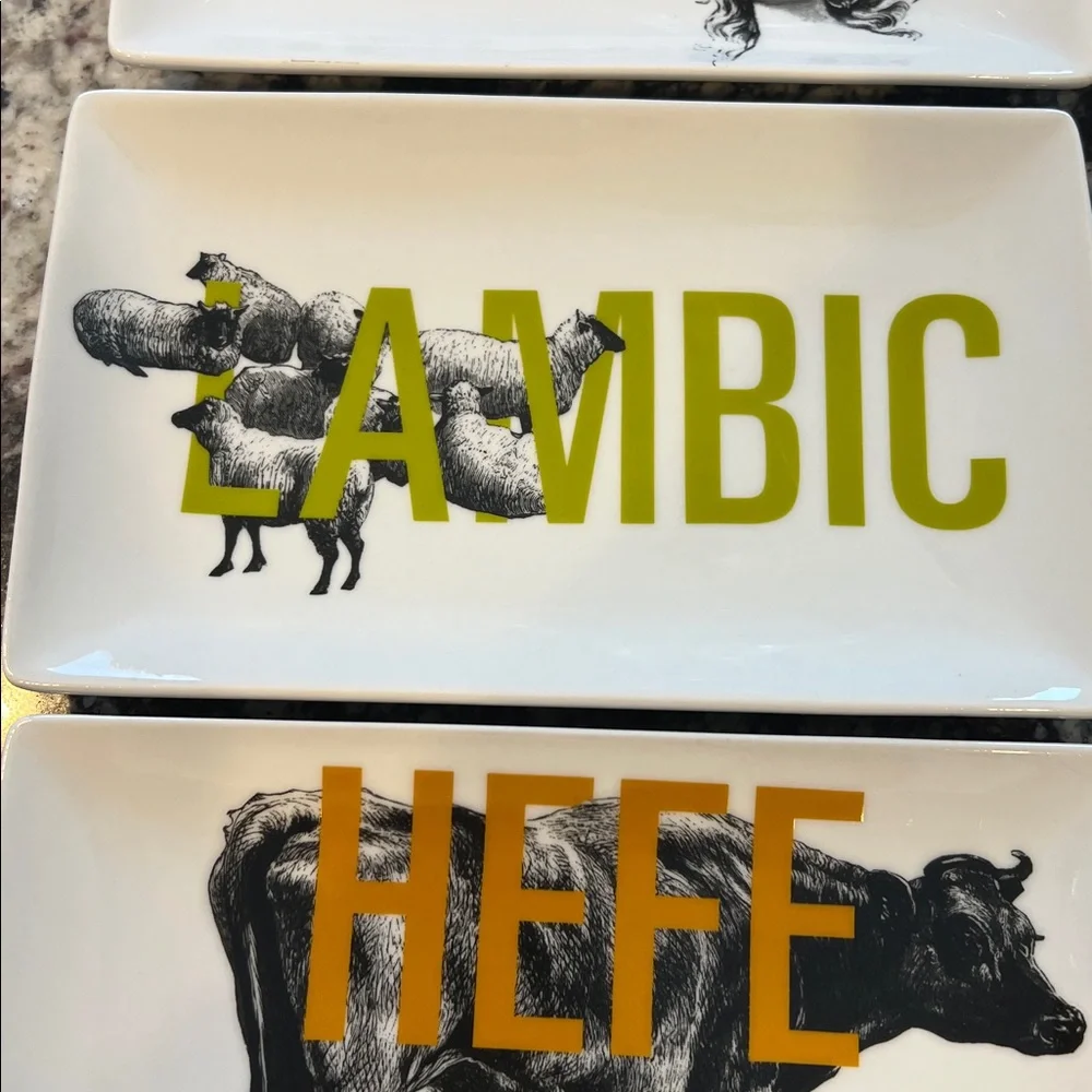 Crate & Barrel 6 Pack Plates